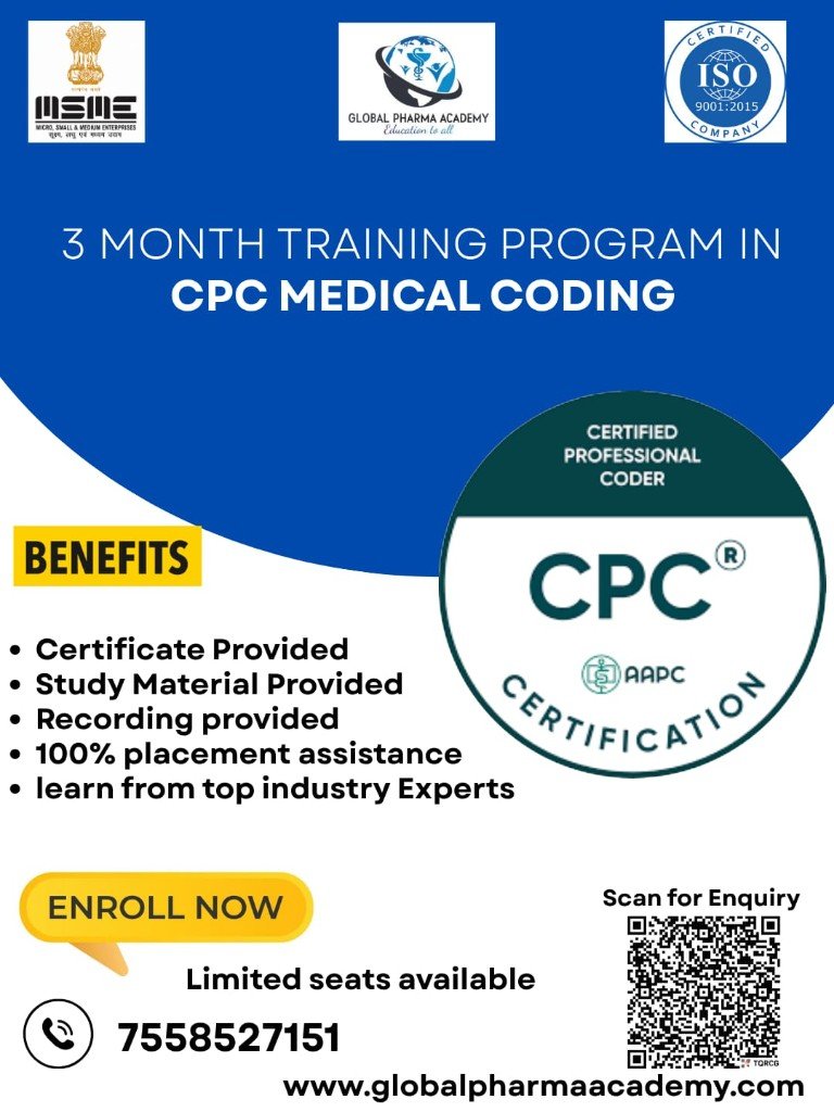 3 Month Training Program in CPC Medical Coding