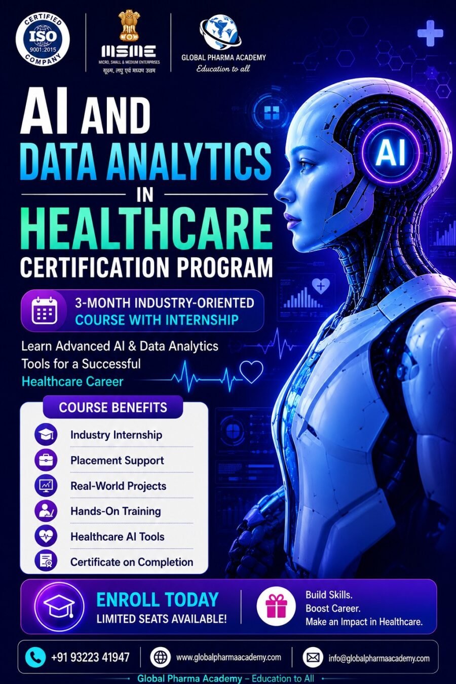 Certification Course in AI and Data Analytics (Live)