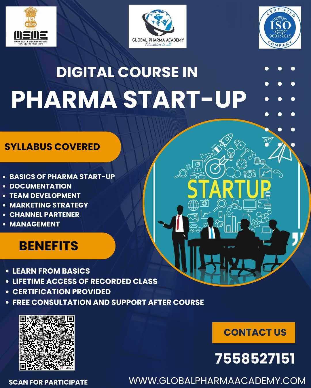 Digital Course in Pharma Start-up